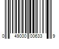 Barcode Image for UPC code 049000006339