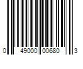 Barcode Image for UPC code 049000006803