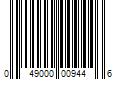 Barcode Image for UPC code 049000009446