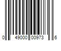 Barcode Image for UPC code 049000009736