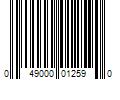 Barcode Image for UPC code 049000012590