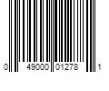 Barcode Image for UPC code 049000012781. Product Name: 