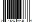 Barcode Image for UPC code 049000014266