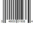 Barcode Image for UPC code 049000019384