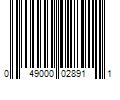 Barcode Image for UPC code 049000028911