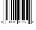 Barcode Image for UPC code 049000031652