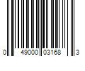 Barcode Image for UPC code 049000031683