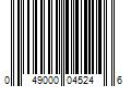 Barcode Image for UPC code 049000045246