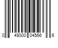 Barcode Image for UPC code 049000045666. Product Name: 