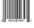 Barcode Image for UPC code 049000046571