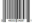 Barcode Image for UPC code 049000048971