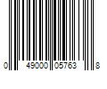 Barcode Image for UPC code 049000057638