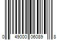 Barcode Image for UPC code 049000060898. Product Name: 