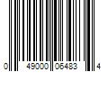 Barcode Image for UPC code 049000064834