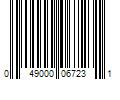 Barcode Image for UPC code 049000067231