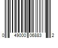 Barcode Image for UPC code 049000068832