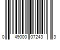 Barcode Image for UPC code 049000072433