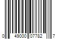 Barcode Image for UPC code 049000077827