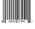 Barcode Image for UPC code 049000079401