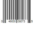 Barcode Image for UPC code 049000080735