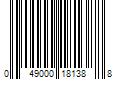 Barcode Image for UPC code 049000181388