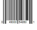 Barcode Image for UPC code 049000548501