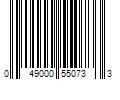 Barcode Image for UPC code 049000550733