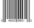 Barcode Image for UPC code 049000555318