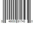 Barcode Image for UPC code 049000817430. Product Name: 