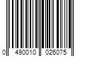 Barcode Image for UPC code 0490010026075