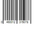 Barcode Image for UPC code 0490012315078