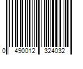 Barcode Image for UPC code 0490012324032