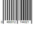 Barcode Image for UPC code 0490012744021