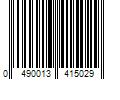 Barcode Image for UPC code 0490013415029