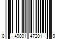 Barcode Image for UPC code 049001472010