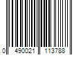 Barcode Image for UPC code 0490021113788