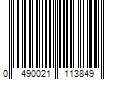 Barcode Image for UPC code 0490021113849