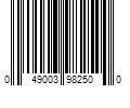 Barcode Image for UPC code 049003982500