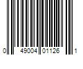 Barcode Image for UPC code 049004011261