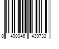 Barcode Image for UPC code 0490046439733