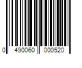 Barcode Image for UPC code 0490060000520