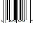 Barcode Image for UPC code 049008345027