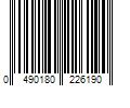 Barcode Image for UPC code 0490180226190