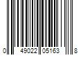 Barcode Image for UPC code 049022051638. Product Name: 