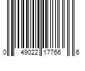 Barcode Image for UPC code 049022177666