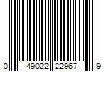 Barcode Image for UPC code 049022229679