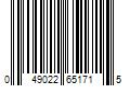 Barcode Image for UPC code 049022651715