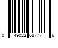 Barcode Image for UPC code 049022687776