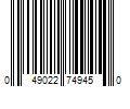 Barcode Image for UPC code 049022749450