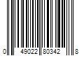 Barcode Image for UPC code 049022803428